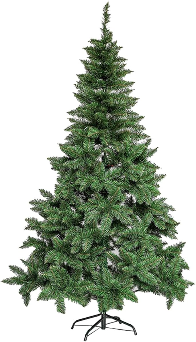 Árvore De Natal Pinheiro Grande Luxo Cheia Premium 2.10m 450 Galhos Verde Tradicional